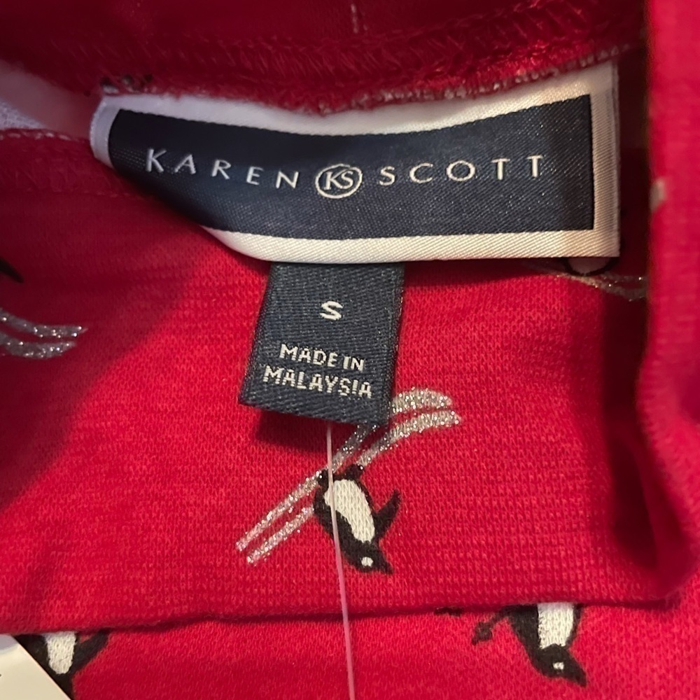 𝅺mkaren Scott skiing penguin turtleneck - Picture 5 of 7